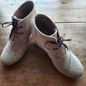 3 for $20  Toms Lace Up Booties